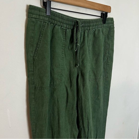 J. CREW- Seaside Pant in Linen Blend Casual Pull On Travel Lightweight Resort - Picture 3 of 7
